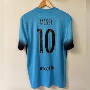 2015-16 Barcelona Messi Third Jersey